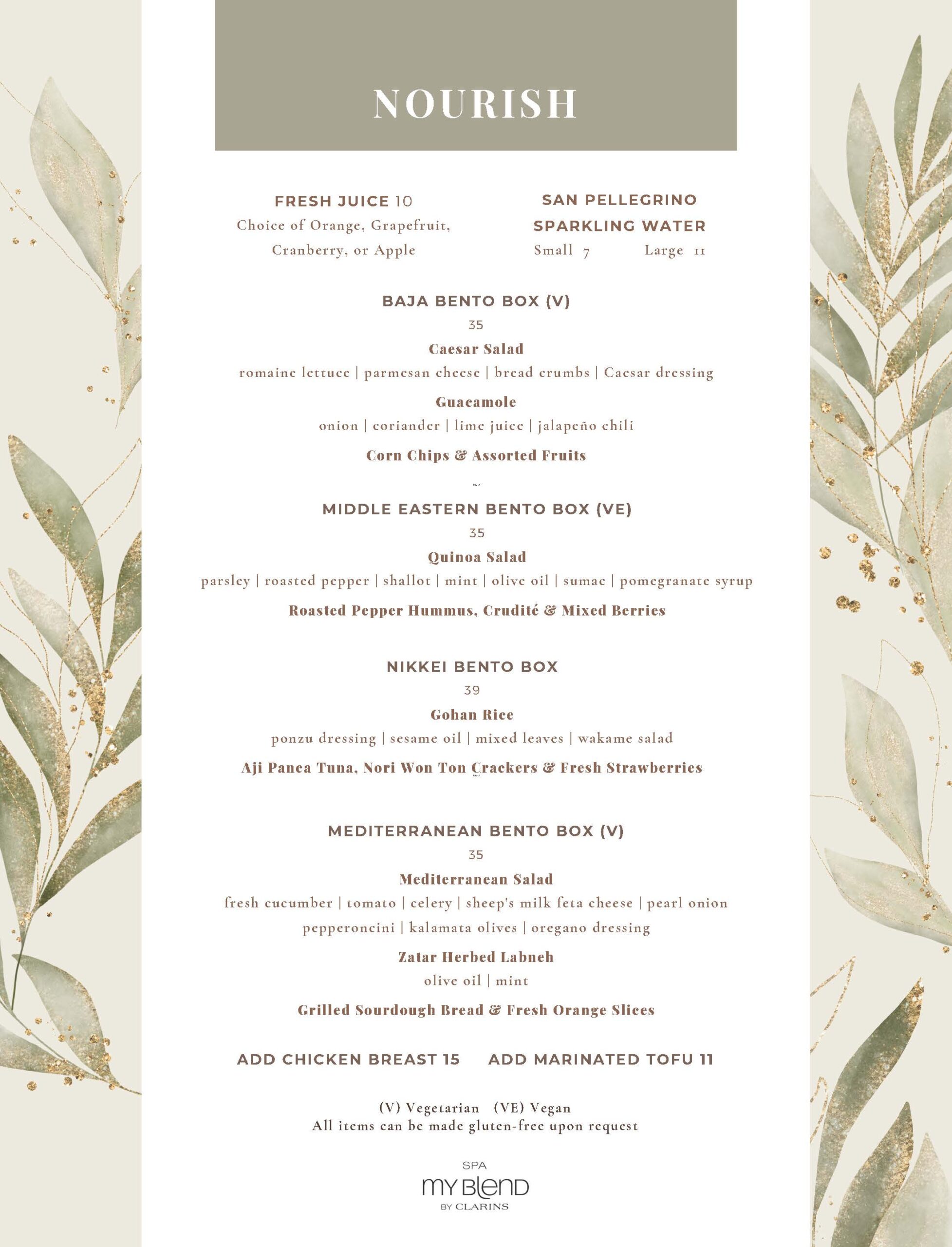 Health and Wellness Spa My Blend by Clarins